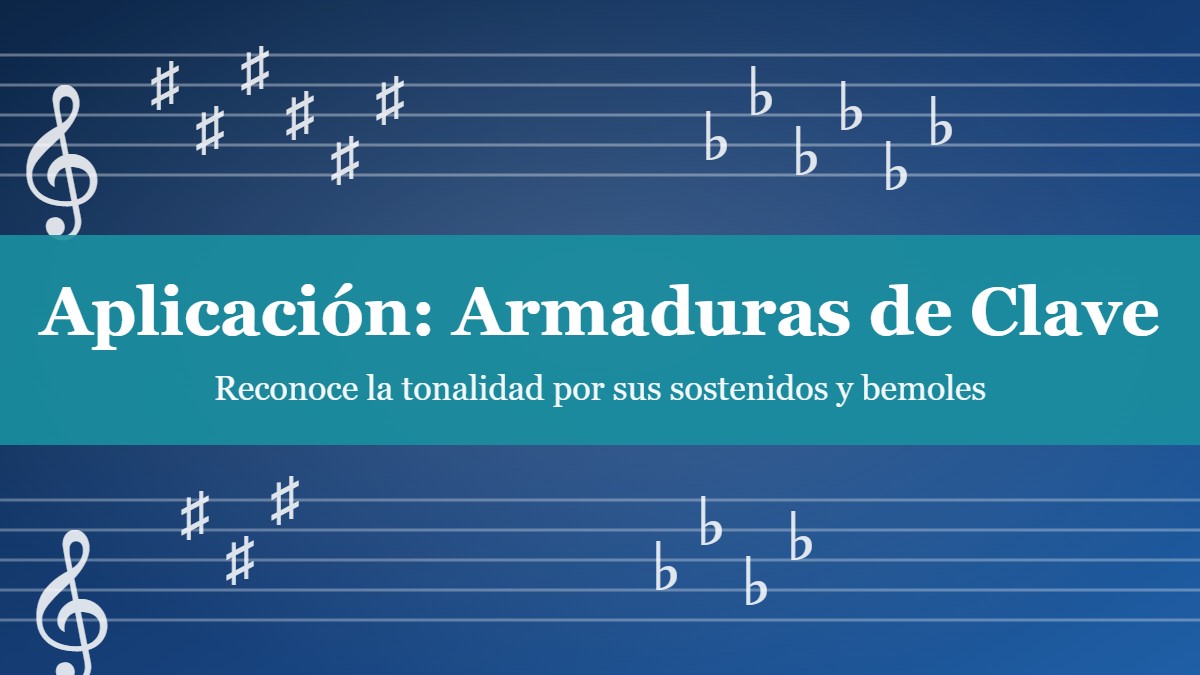 Aplicación: Armaduras de Clave Aplicación: Armaduras de Clave