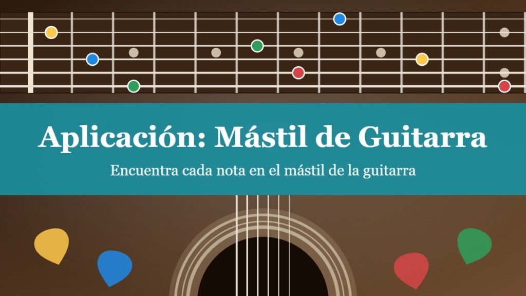 Aplicación: Mástil de Guitarra