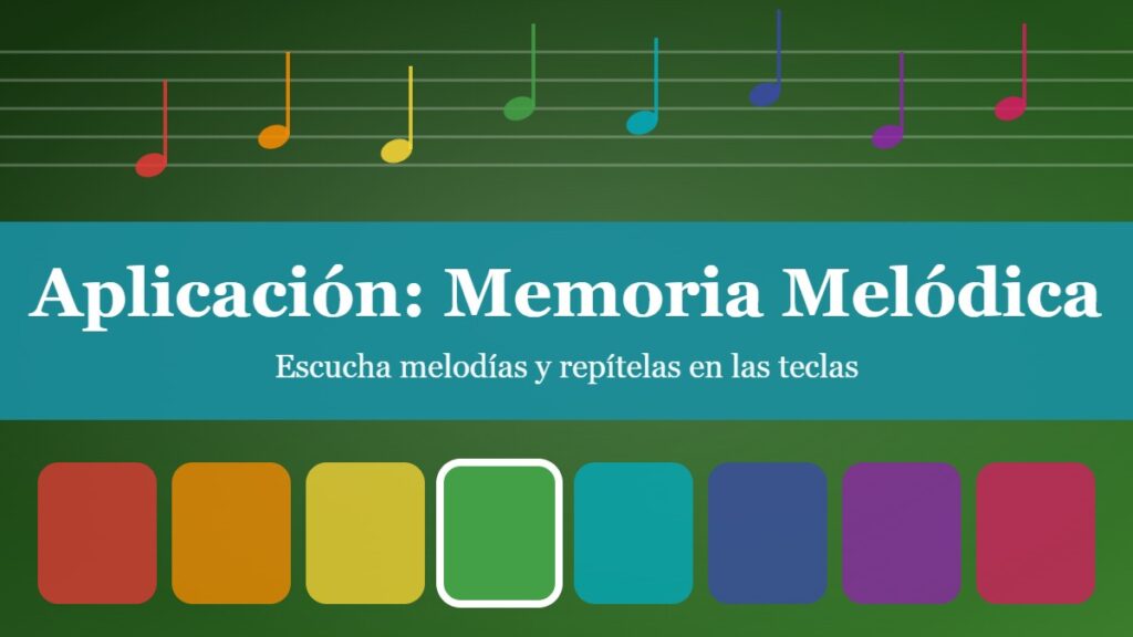 Aplicación: Memoria Melódica